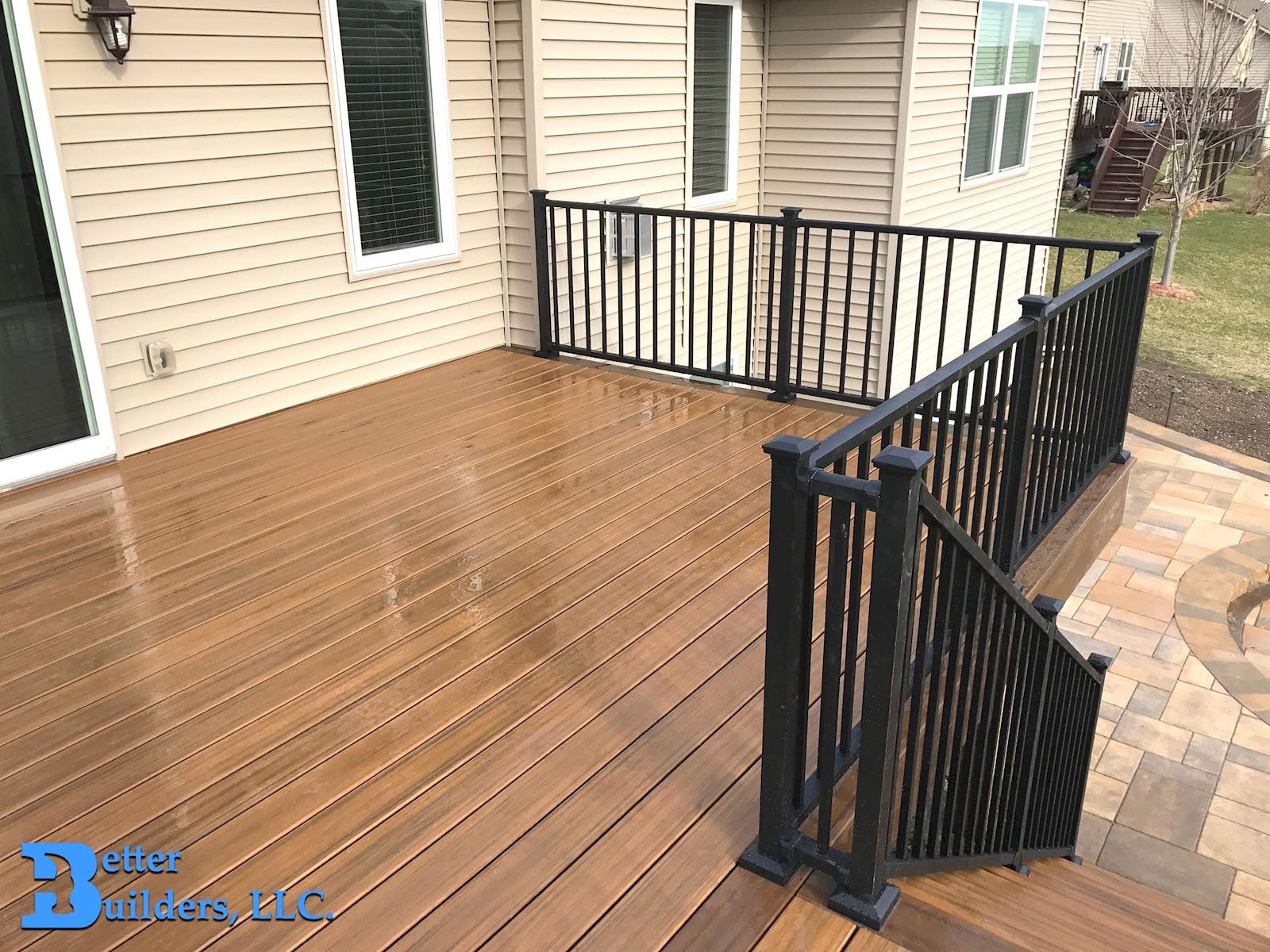 Stair and Deck Project in West Des Moines, IA Better Builders